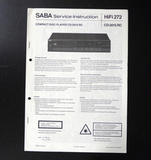 Original SABA CD-2015RC