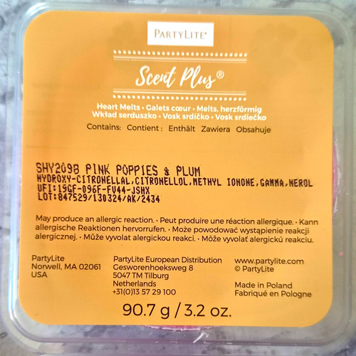 Partylite scent plus duftwachs - scent,