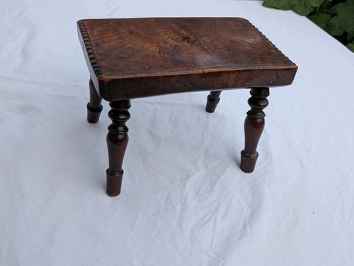 Antiker melk kaminhocker - ,