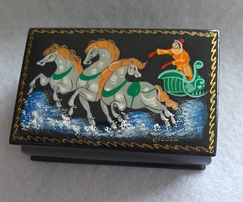 Russische miniaturschachtel - russische,