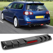Heckdiffusor LED Licht Diffusor Heckstoßstange für  VW Passat B6 R Line R36 3C