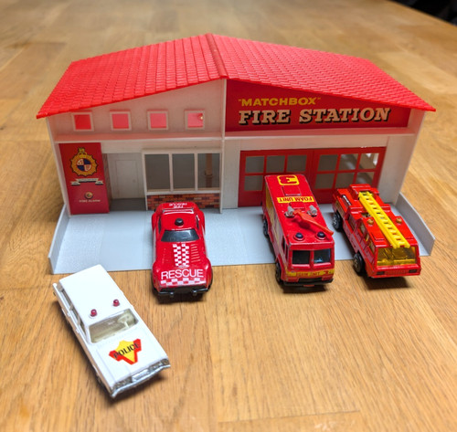 Matchbox fire station in - mf-1,