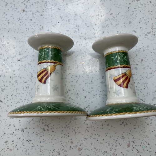 Paar wedgwood kerzenständer - paar,