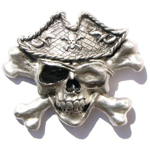 Buckle totenkopf pirat - buckle, totenkopf-