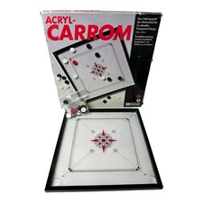 Acryl Carrom Gesellschaftsspiel Hartung Spiele Berlin komplett
