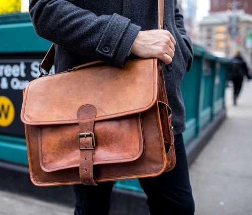 Tasche leder ziege laptop - tasche,