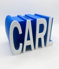 Spardose/Sparschwein Personalisierbar/ Geschenk zur Geburt/Taufe/5 Zeichen