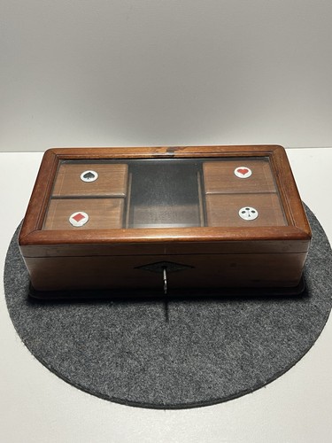 Vintage spielkarten box - spielkarten,