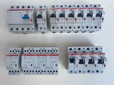 ABB FI 63/0,03A -  Sicherungen C16 A- Hilfsschalter - -NEU