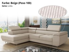 Ecksofa Caris Schlaffunktion