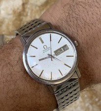 1978 Vintage Omega Seamaster Automatic Day-Date Watch 166.0209 Cal 1022 Men 36mm