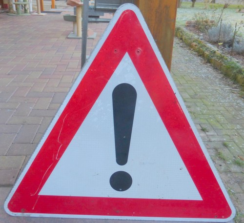 Altes verkehrsschild - altes,