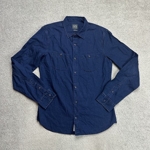 Armani exchange hemd jeanshemd - armani,