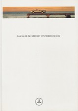 MERCEDES E 300 CE 24 CABRIO W124 A124 Cabriolet Prospekt Brochure 1992 36