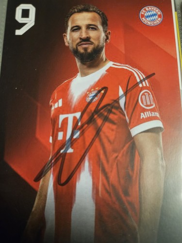Harry kane autogrammkarte - harry,