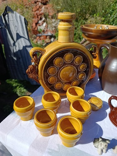 Weinkaraffe mit becher - mit, 6