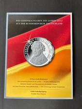 Gedenkmünzen BRD 2012 - 5x 10