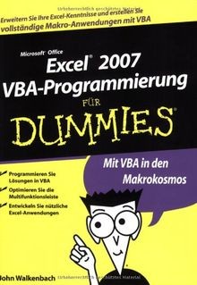 Excel 2007 vba programmierung - 2007, vba-programmierung