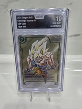 Sammelkarte Dragonball Manga  Sb01 Son Goku Fb05-119 Scr1* EN GRADED GM 10 AOG