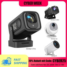 XGODY Mini Beamer 4K UHD Heimkino Android Projektor 5G WiFi Bluetooth 18000Lumen