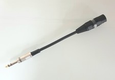 Mogami -2549- Audio-Kabeladapter symmetrisch - Klinke 6,3mm auf XLR-Stecker