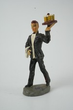 Antike Elastolin Germany Figur für Modelleisenbahn