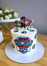 PAW Patrol Essbar Party Tortenaufleger Torte  Geburstag Zuckermasse + TEXT