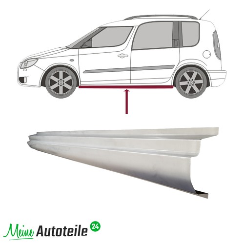 Schweller reparaturblech links - reparaturblech,