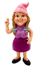 Gartenzwerg Zwergenfrau