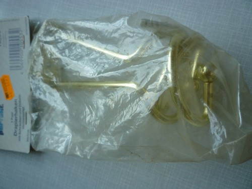 Paar drapierhaken mit - 1,