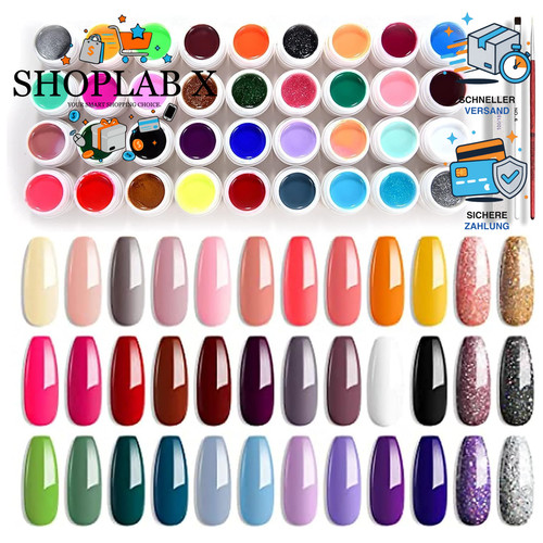 Nagellack set farben - nagellack, 36
