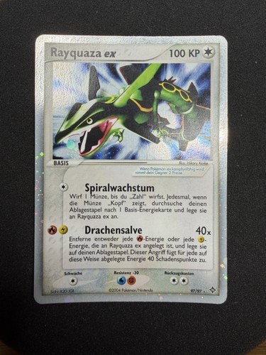 Rayquaza pokemon ex - 97/97,