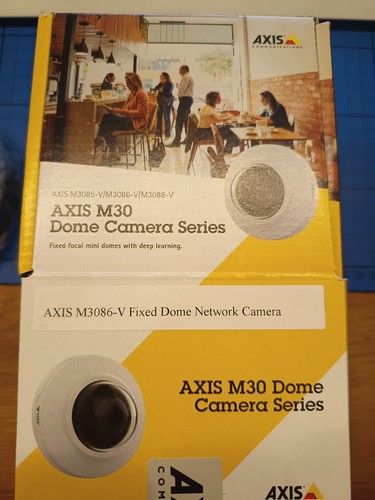 Axis m3086 dome kamera - axis,