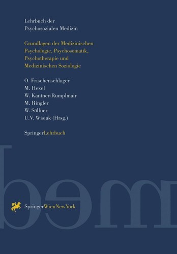 Lehrbuch der psychosozialen - lehrbuch,