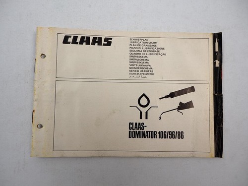 Original claas dominator 96 - dominator,