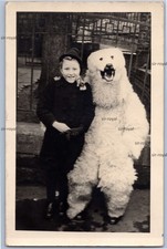 Mann eisbär kostüm mit - eisbär,