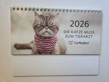 Katzen tischkalender 2026 din - 2026,