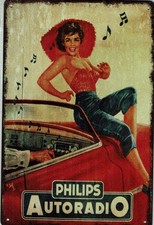 Philips Autoradio Pinup Girl