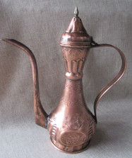 Kupfer - Kanne mit Deckel ~