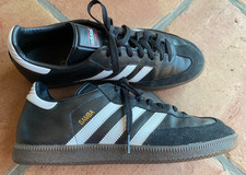 Herren Sneaker Sportschuhe  ADIDIAS *SAMBA* schwarz Gr. 45 wenig getragen