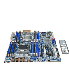 LENOVO Thinkstation D30 Mainboard 03T6732,2x LGA2011,DDR3 RAM,C602 +I/O Blende
