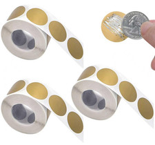 900 Stück Goldene Runde