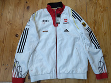 DSV Wintersportjacke schwarz/weiß (M) und Funktionsmütze (M) Adidas