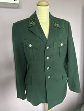 Zoll Uniformjacke grün, mit Kragenspiegel (Eichenlaub) – mittlerer Dienst