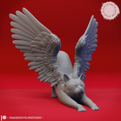 Tressym miniatur winged cat - miniatur,