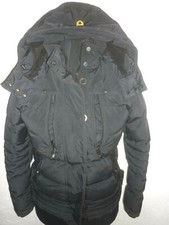 WELLENSTEYN STARDUST LADY warm JACKE PARKA mit Gürtel und KAPUZE Gr. 36-38 S