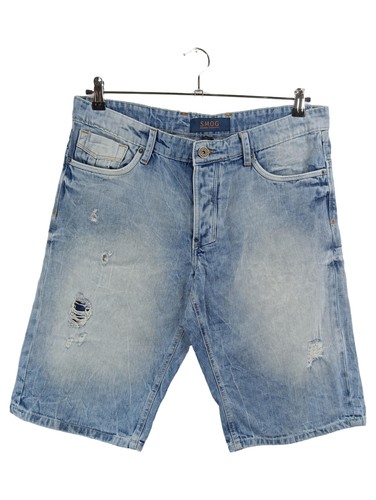 Smog herren jeans shorts kurze - jeans,
