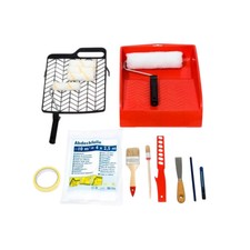 Renovier Set Maler Werkzeug Set komplett für Wand Decke Renovierung Heimwerker