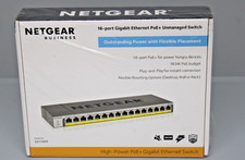 NETGEAR GS116PP PoE Switch 16