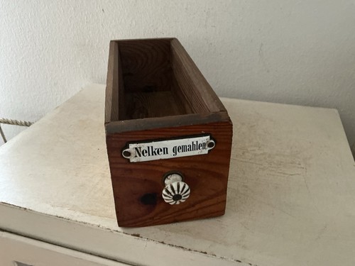 Alte schublade holz tante emma - holz,
